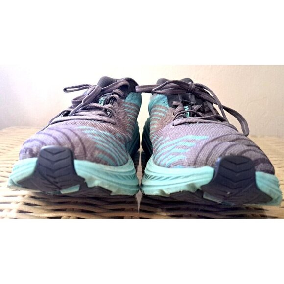 Size 8 - Hoka One One Rincon Gray Aqua - 1102875-CGAS Lowcut Sneakers - Picture 4 of 13